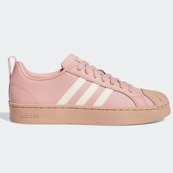 adidas Women's Sneakers in Pink and Cream - Picture 3 of 14
